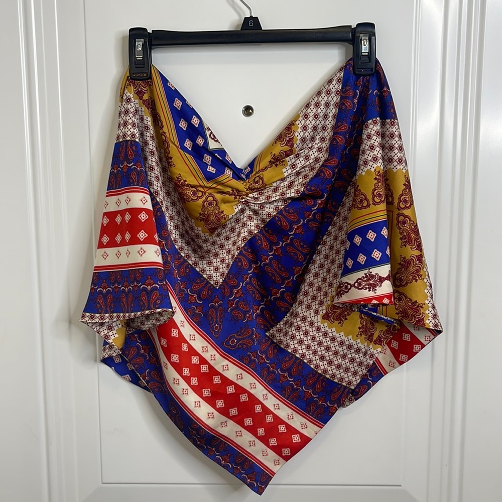 Scarf tie top